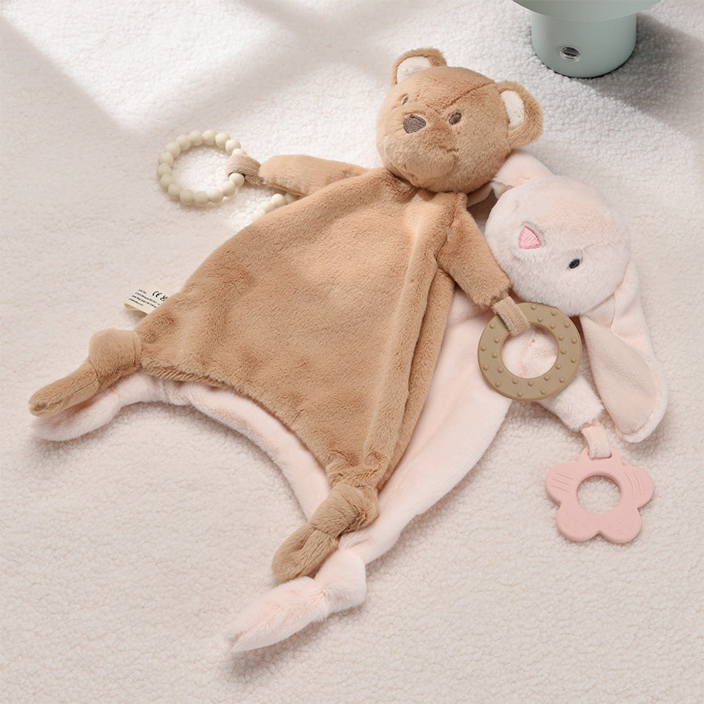 Bear Comforter With Silicone Ring