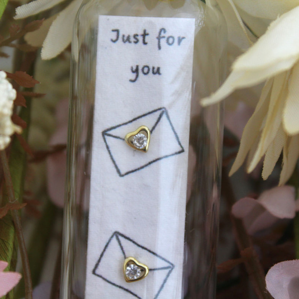 Earrings - Just For You Heart