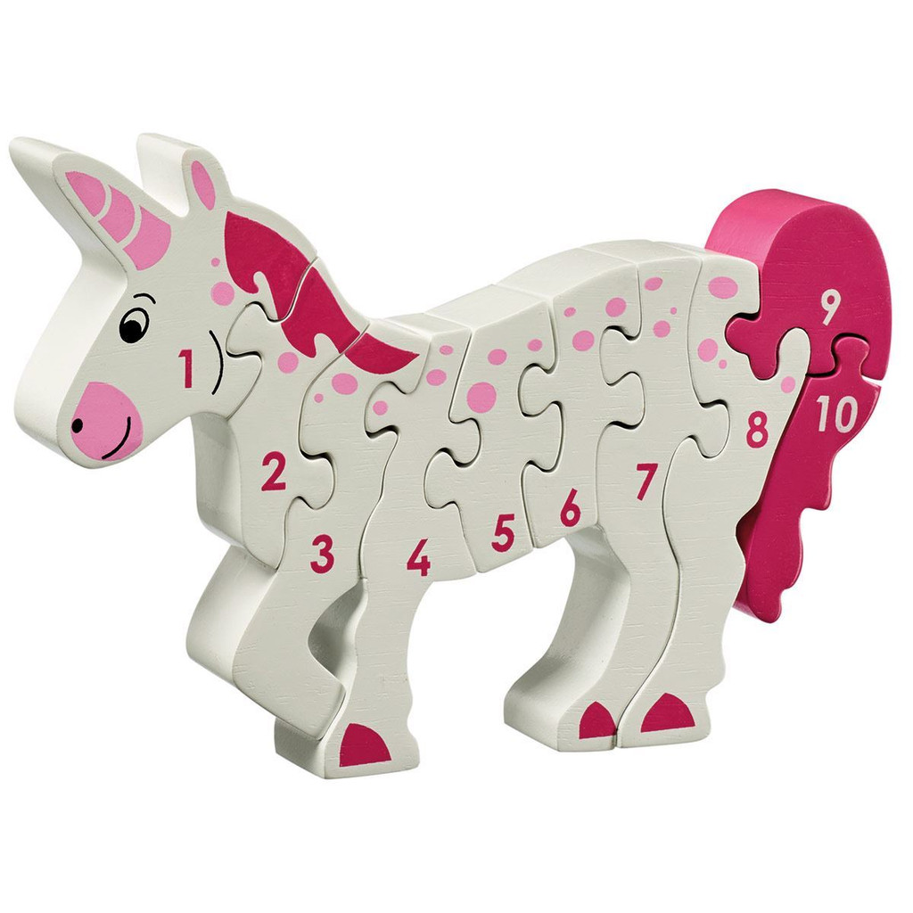Unicorn 1-10 Jigsaw