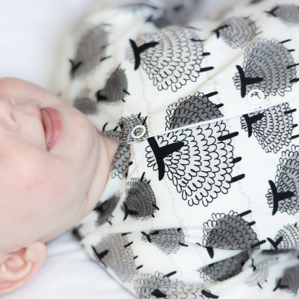 Sheep Print Sleepsuit