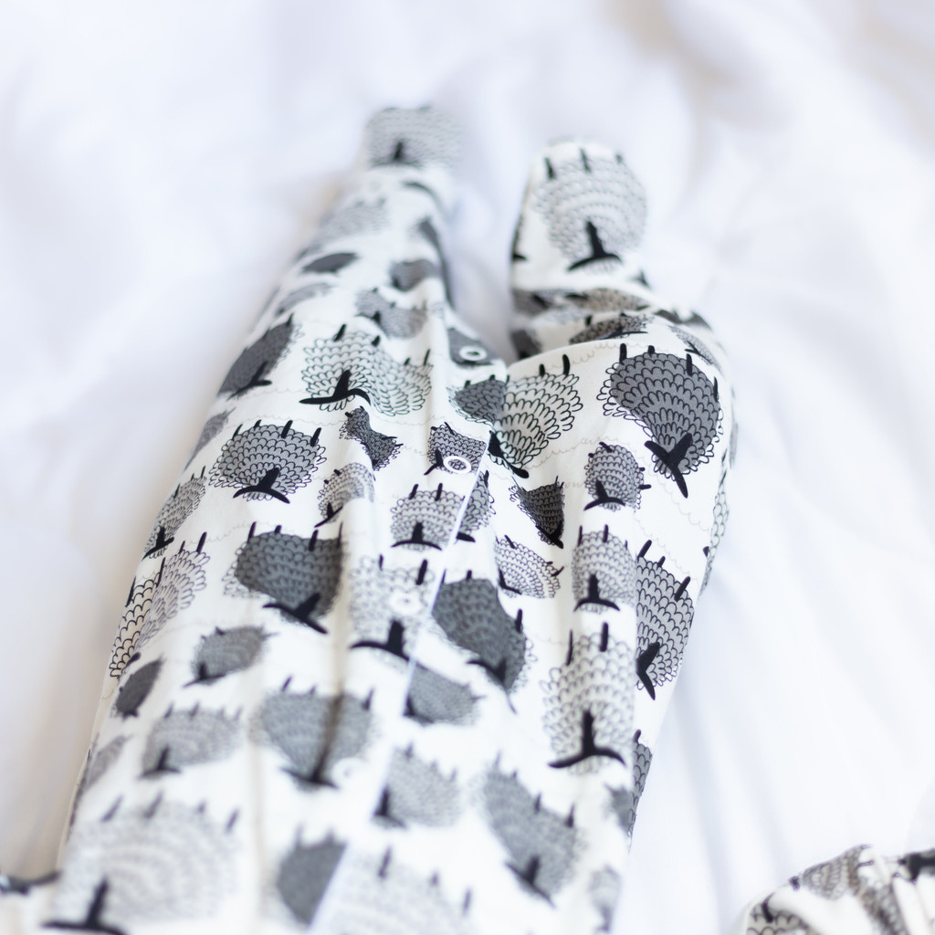 Sheep Print Sleepsuit