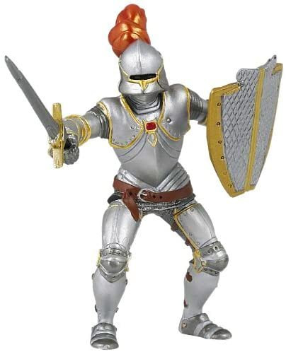 Knight in armour With Red Feather - Papo