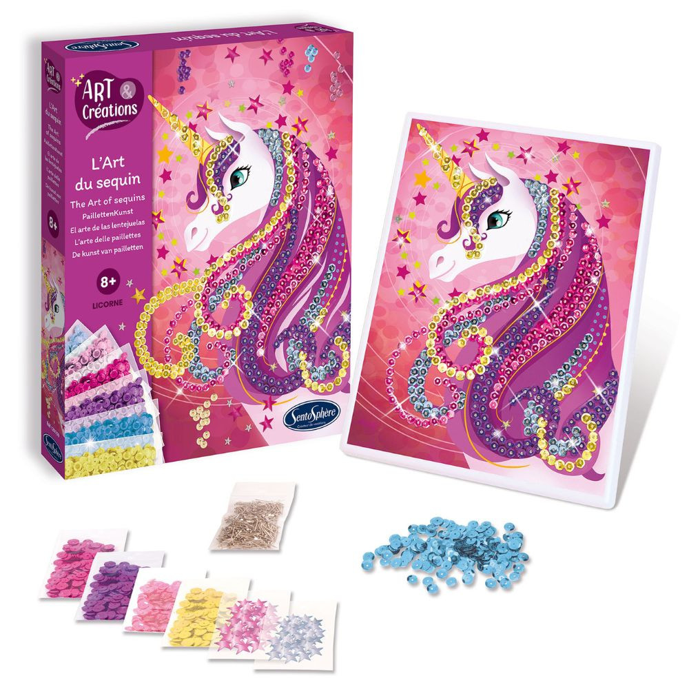 Sequin Art - Unicorn
