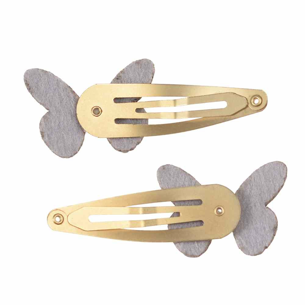 Fairies In The Garden Glitter Butterfly Hair Clips (Set Of 2)