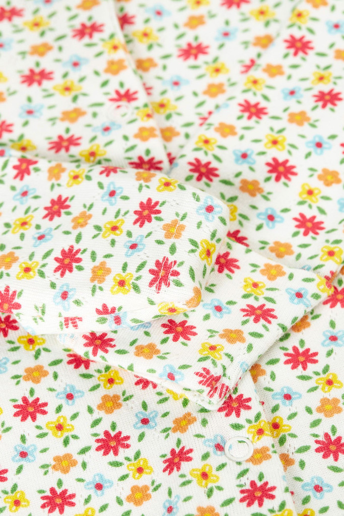 Lovely Pointelle Babygrow - Ditsy Floral