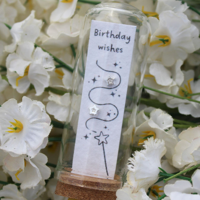 Earrings - Birthday Wishes Star