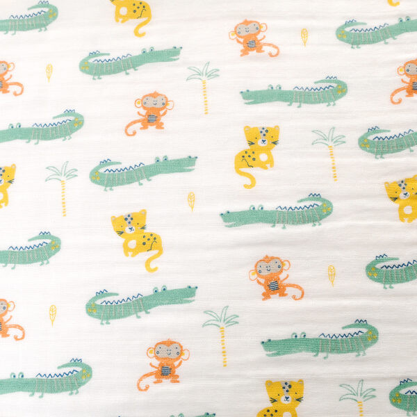 Savanna Animals Muslin Washcloths