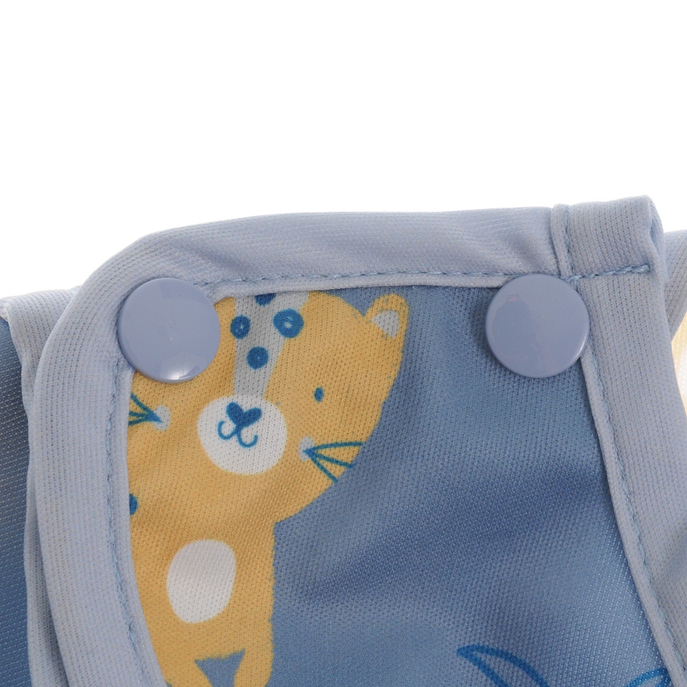 Coverall Feeding Bib Tigers & Leopards