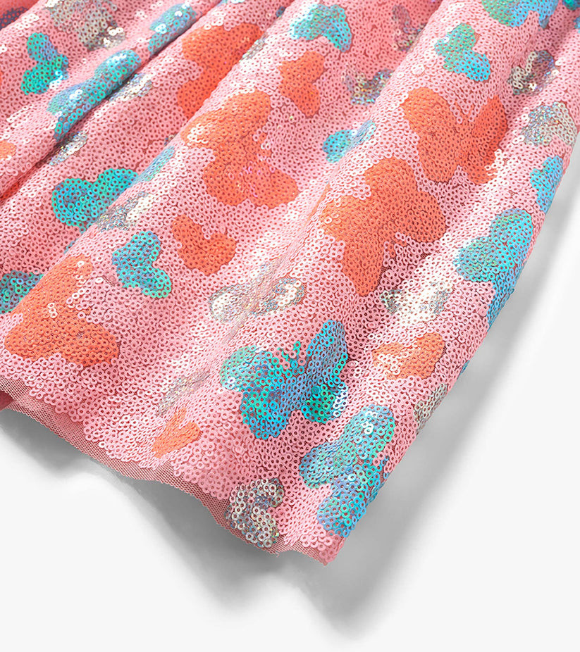 Glitter Butterfly Sequin Skirt