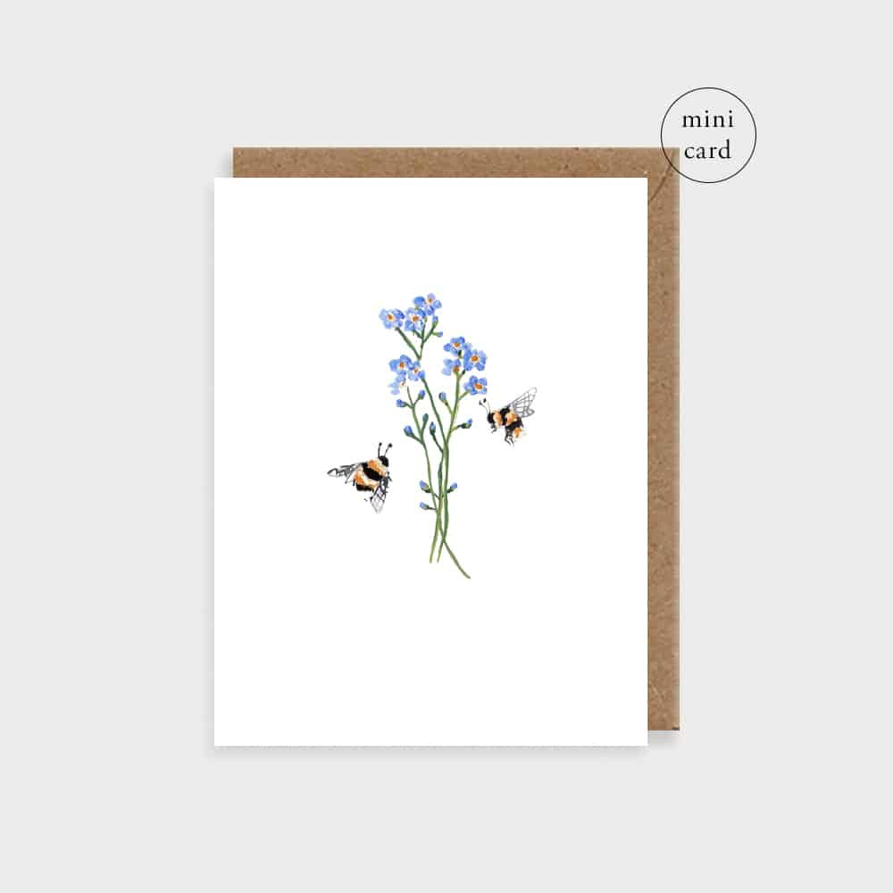 Bees and Forget-Me-Nots BIJ27