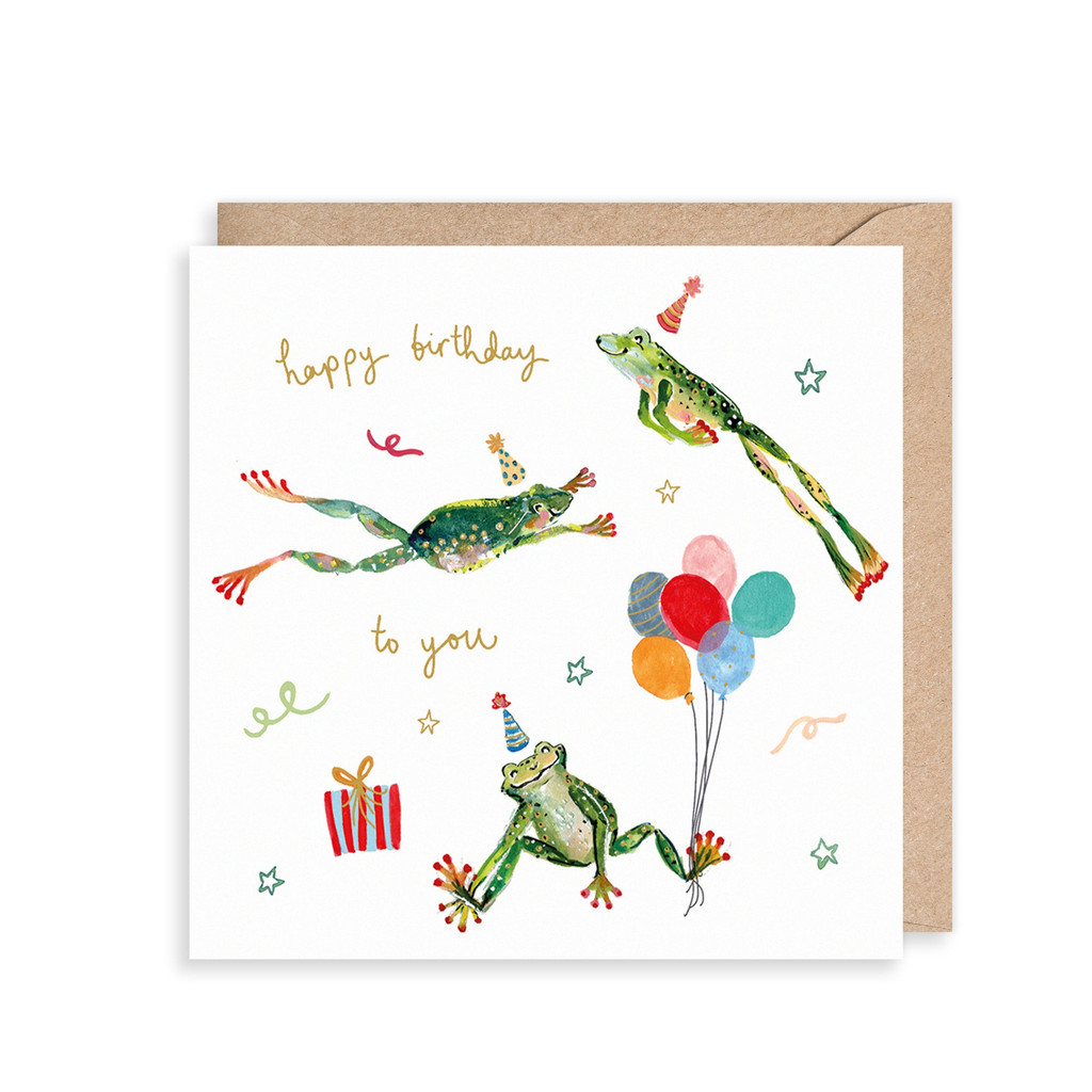 Jumping Frogs Birthday HD10