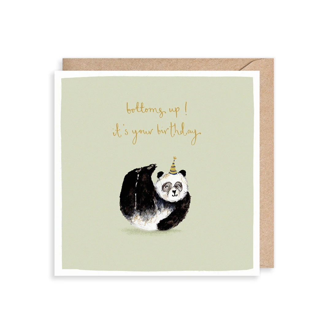 Panda Bottoms Up Birthday SAF31