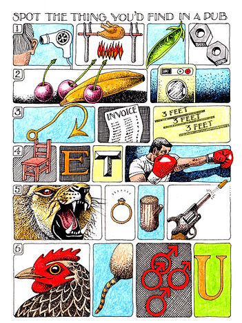 Spot The Things In A Pub