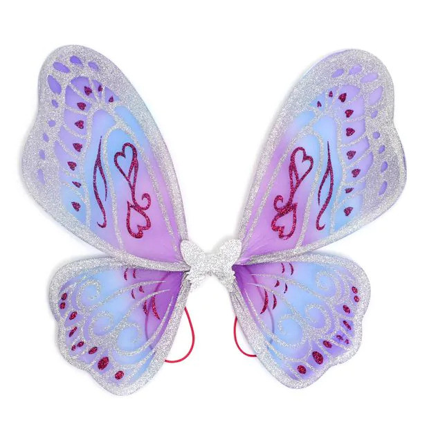 Purple Ombre Glitter Fairy Wings