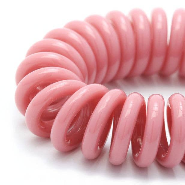 Small Telephone Elastics - Neutrals 4pk