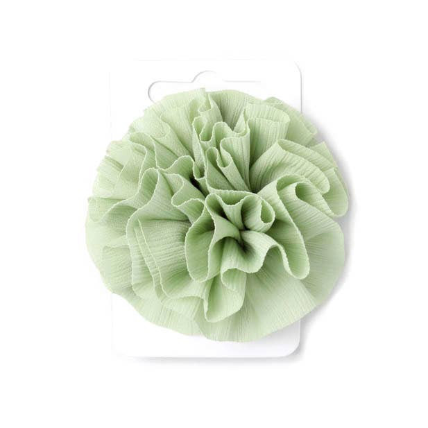 Large Pom Pom Ruffle