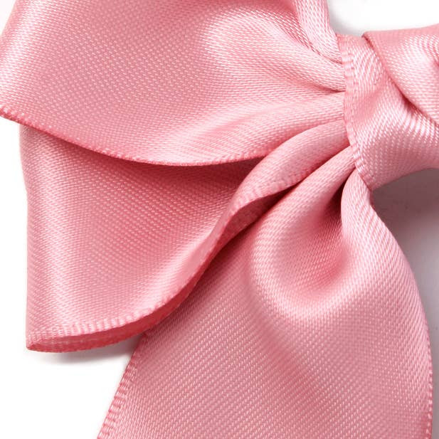 Tonal Pink Bow Beak Clip