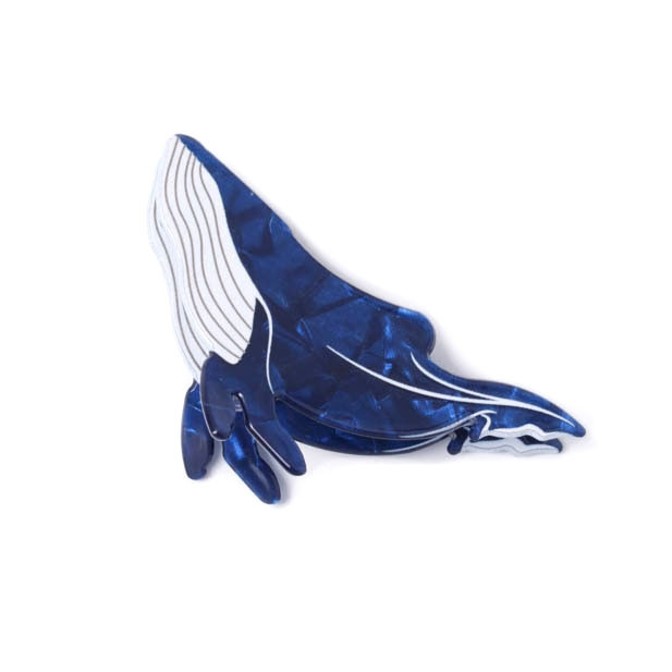 Blue Whale Hair Clamp