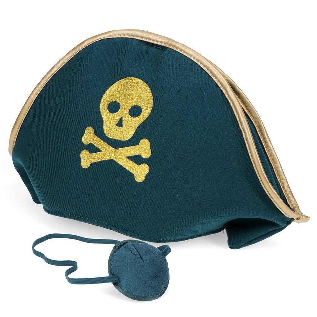 Pirate Hat & Eye Patch Set