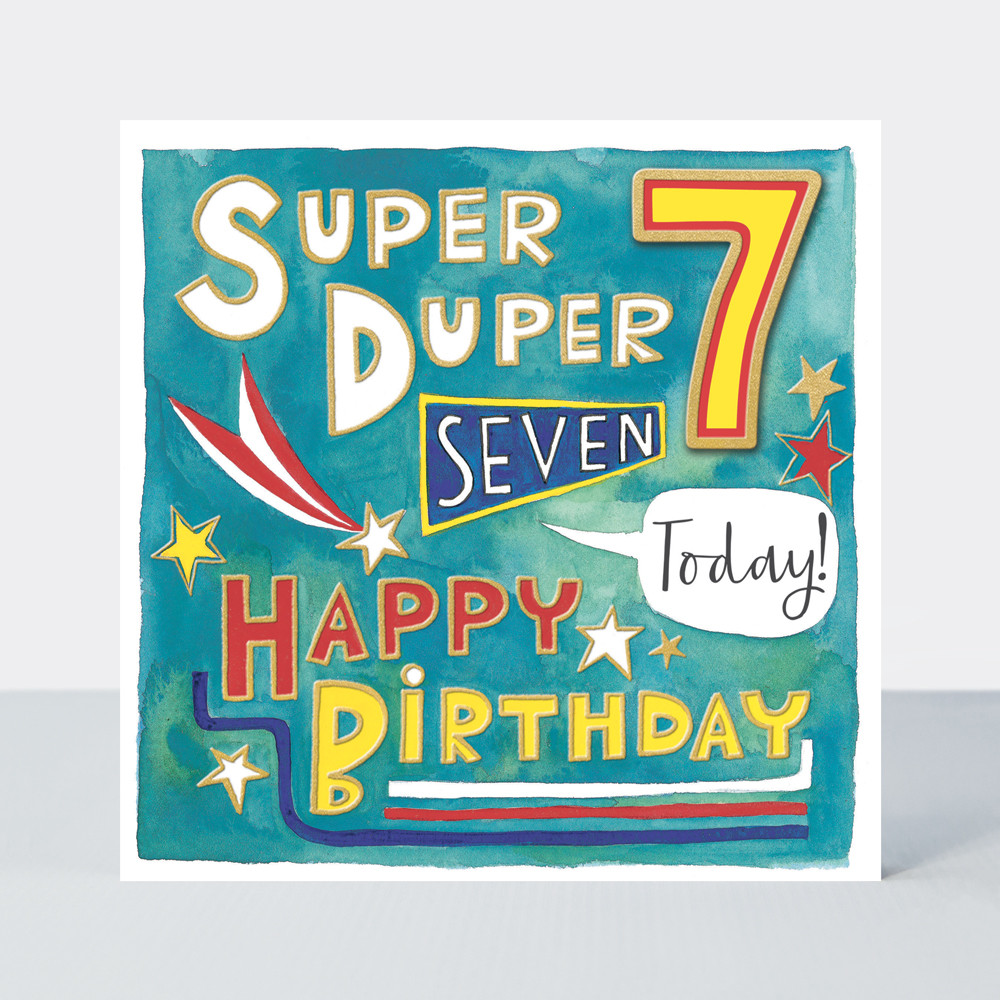 Happy Birthday Super Duper 7 CHAT22