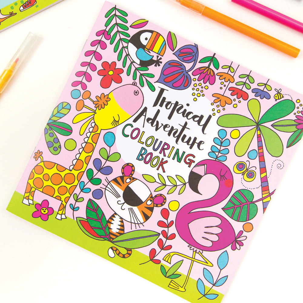 Tropical Adventure Colouring Book