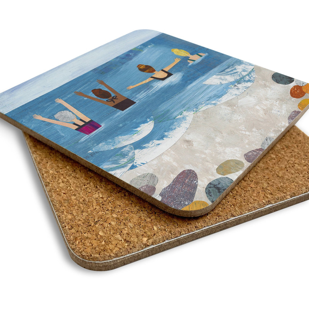 Wild Sea Swimmers Coaster