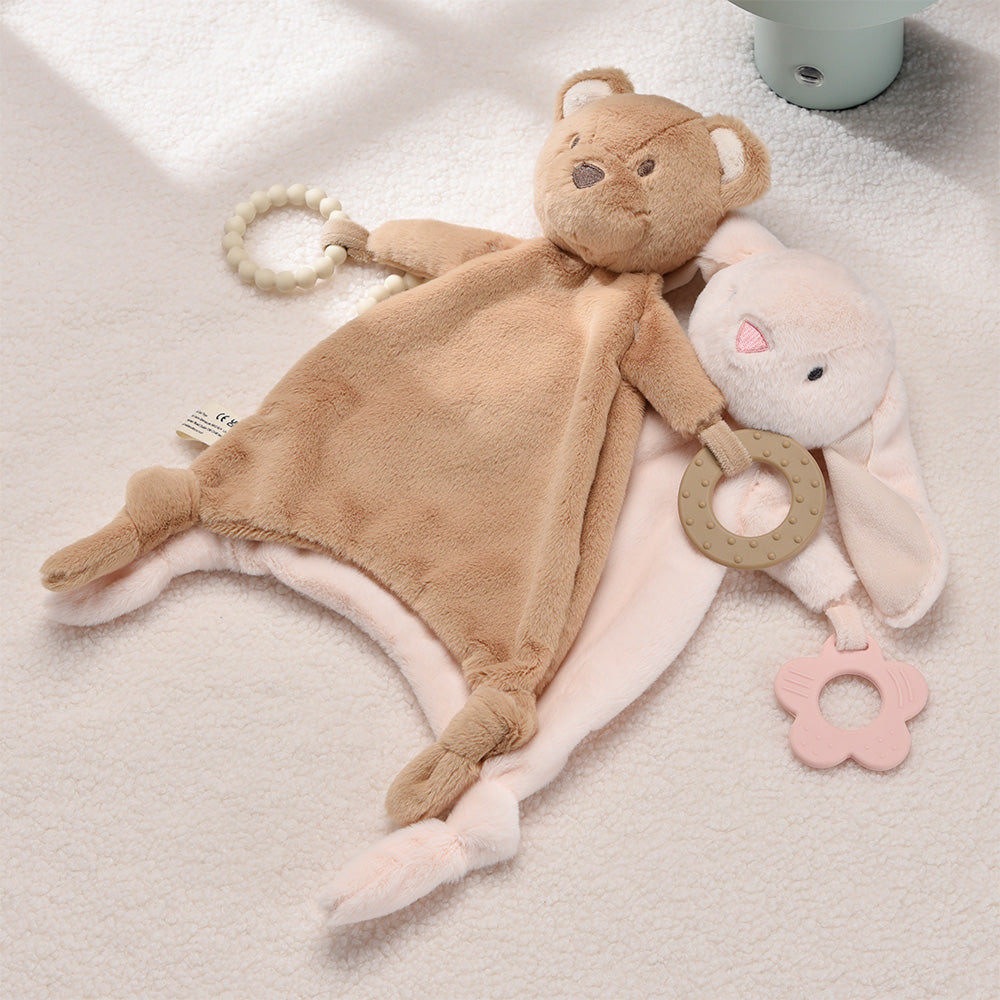 Bear Comforter With Silicone Ring