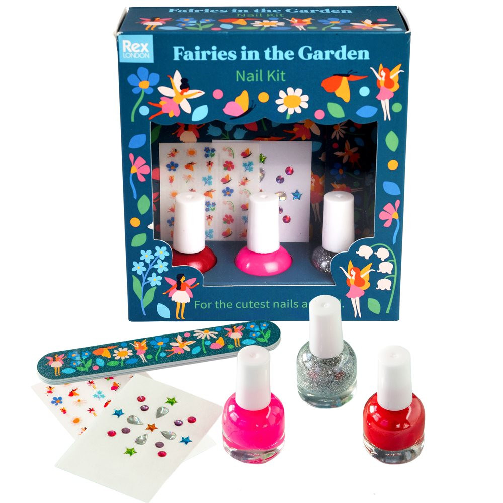 Children's Nail Kit - Fairies In The Garden