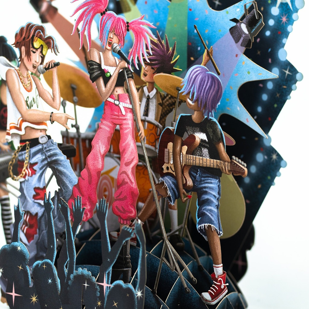 Pop Up Pop!- Top of the World Pop Up Greetings Card TW069