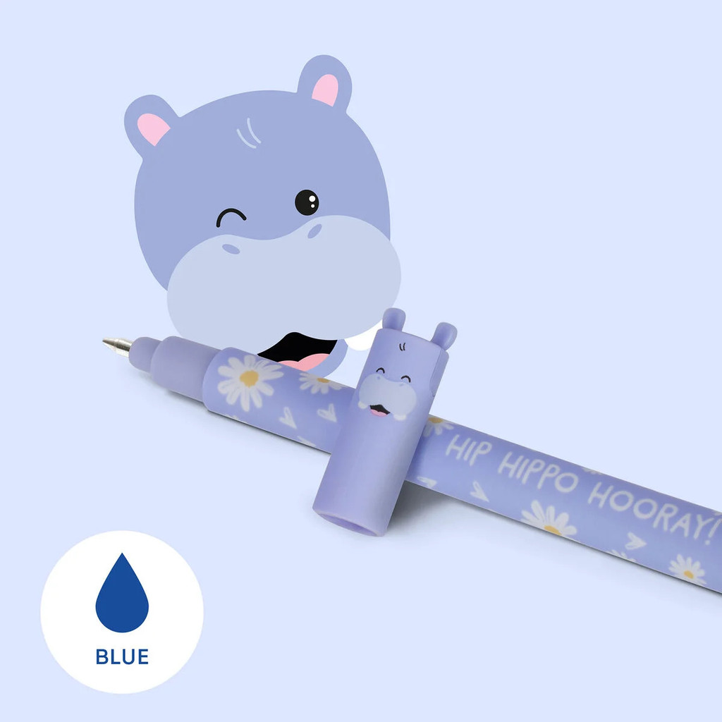 Hip Hippo Hooray! Hippo Erasable Gel Pen