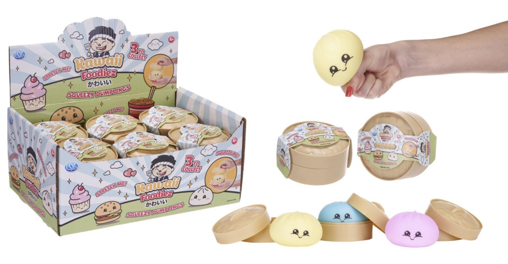 Squishy Foodiez Squeezy Dumpling In Steam Pot