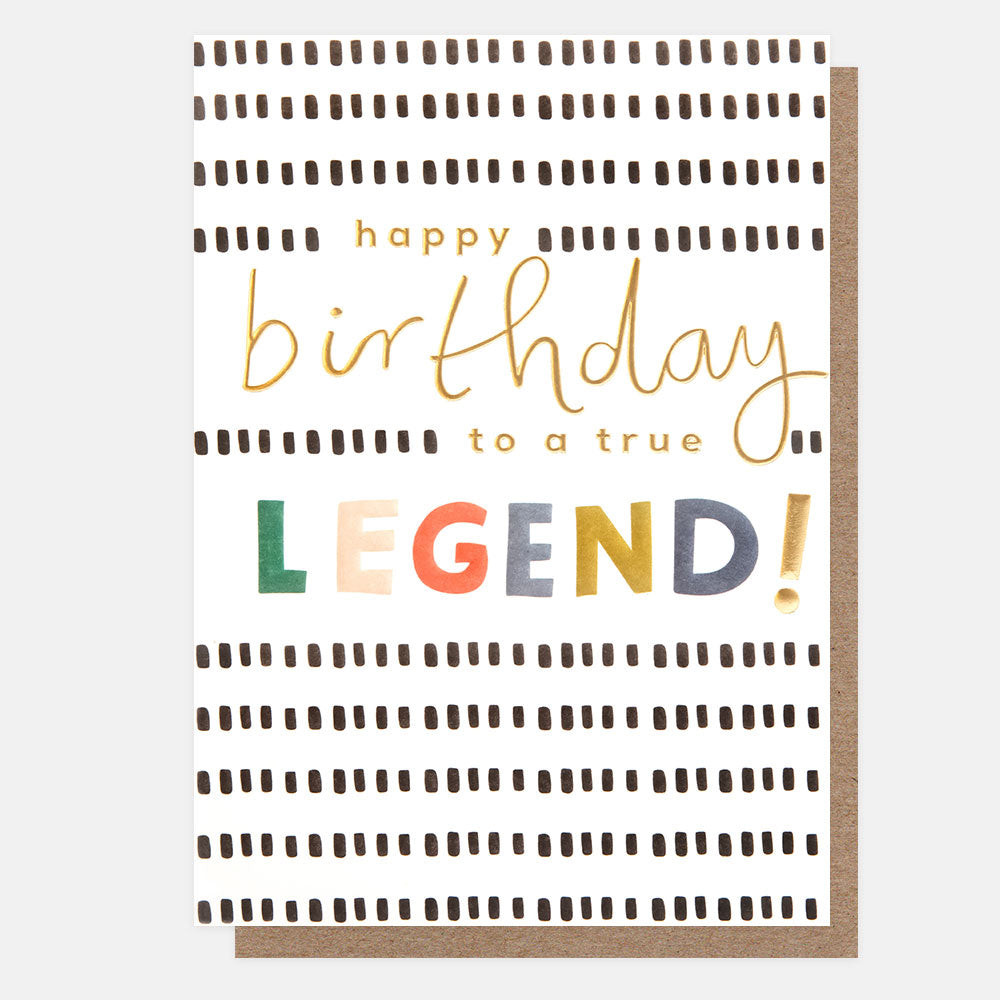 Monochrome Pattern True Legend Birthday SUN002