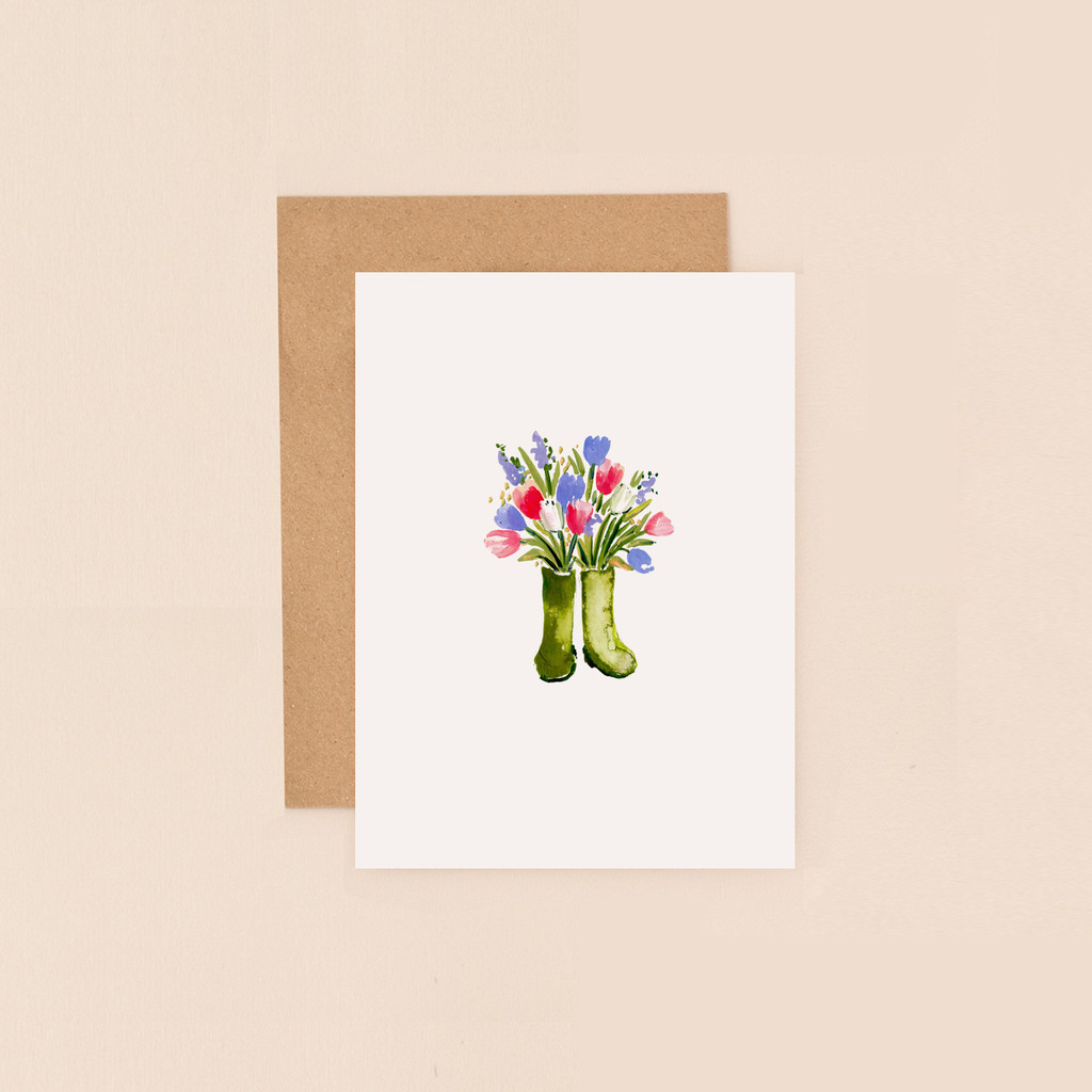Flowers in Wellies BIJ67