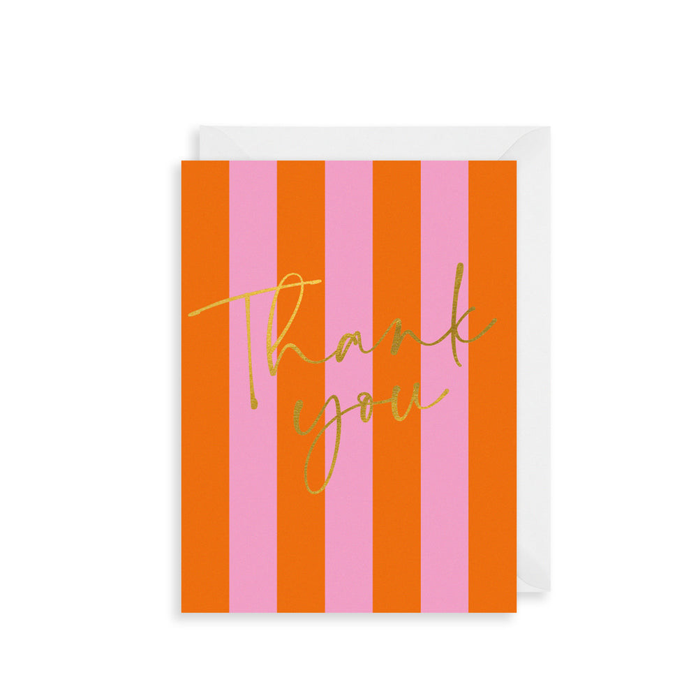 Gold Calligraphy Thank You Cards - Pack of 6 NCP14