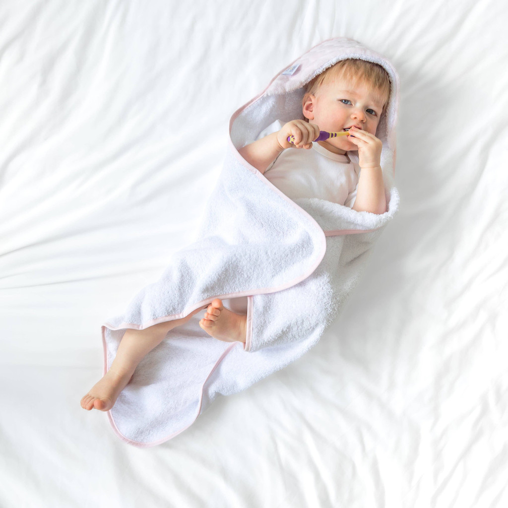 Grey Marshmallow Hooded Towel