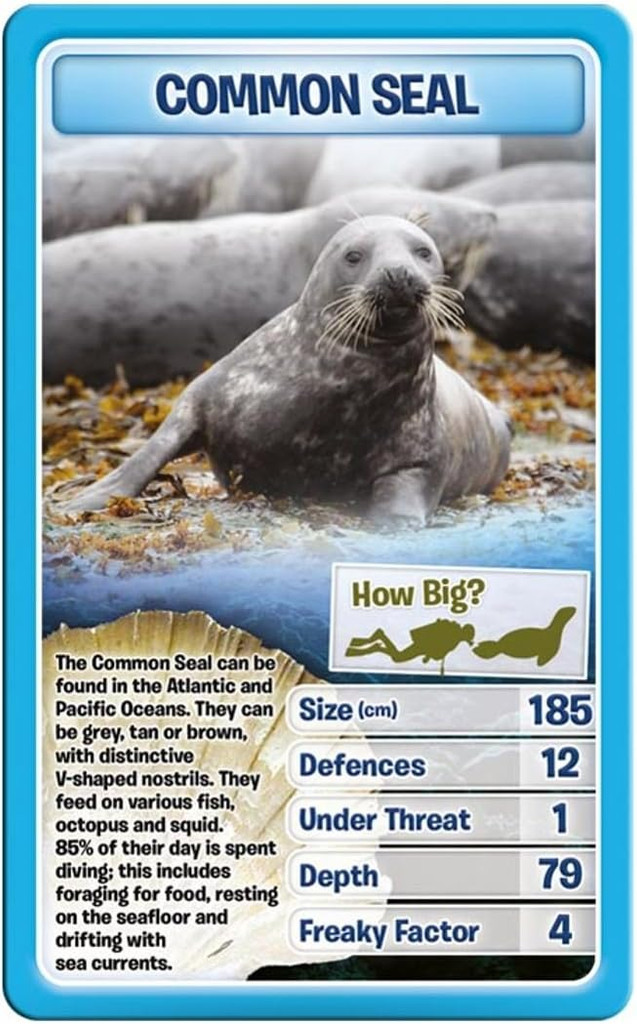 Top Trumps Creatures Of The Deep