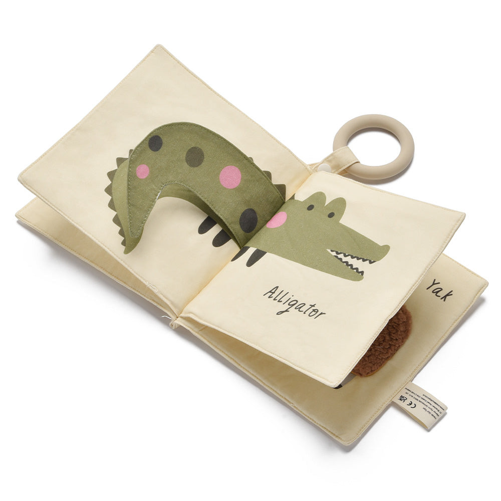 Safari Baby Cloth Book