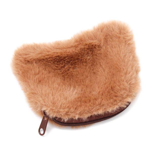 Teddy Face Purse With Zip