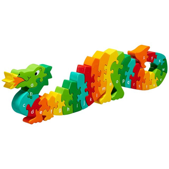 Dazzle The Dragon A-Z jigsaw