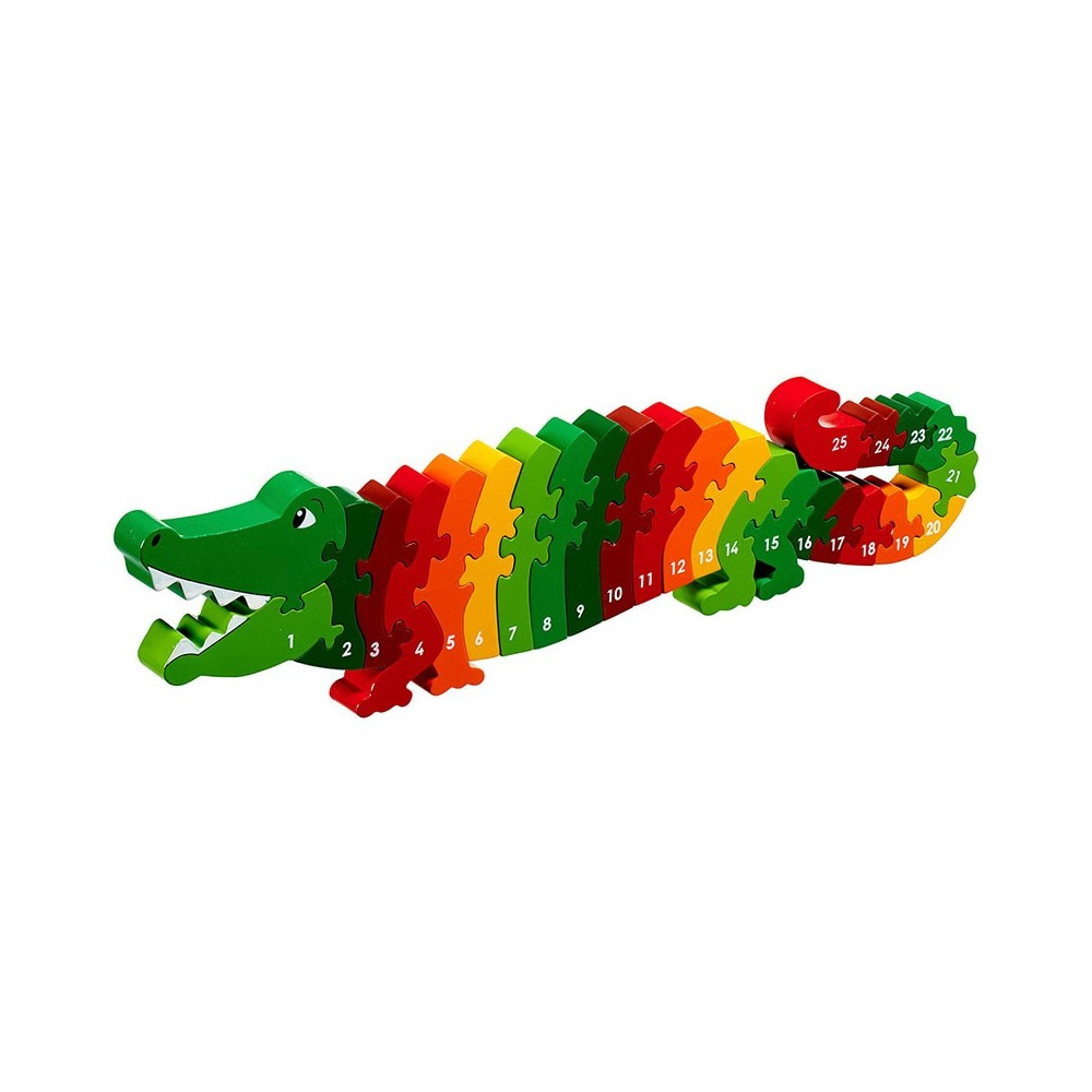 Conga the Crocodile 1-25 Jigsaw
