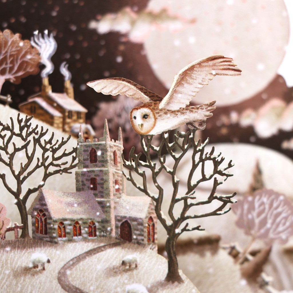 Gone Tomorrow 3D Christmas Card XTW045
