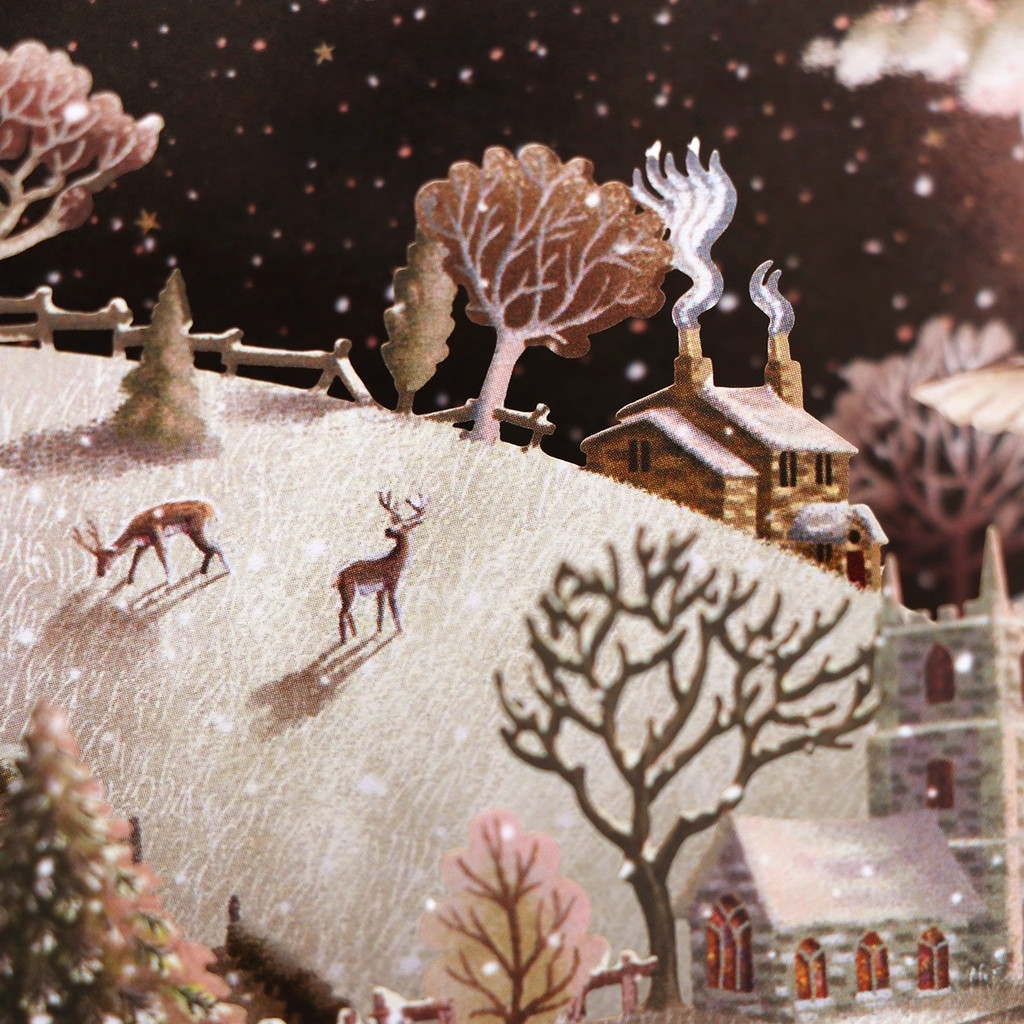 Gone Tomorrow 3D Christmas Card XTW045