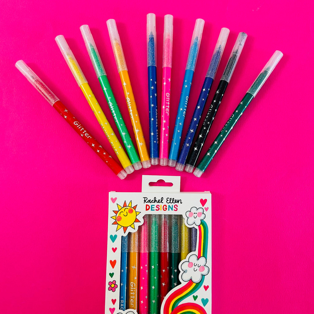 Glitter Markers - 'Cosmic' Space