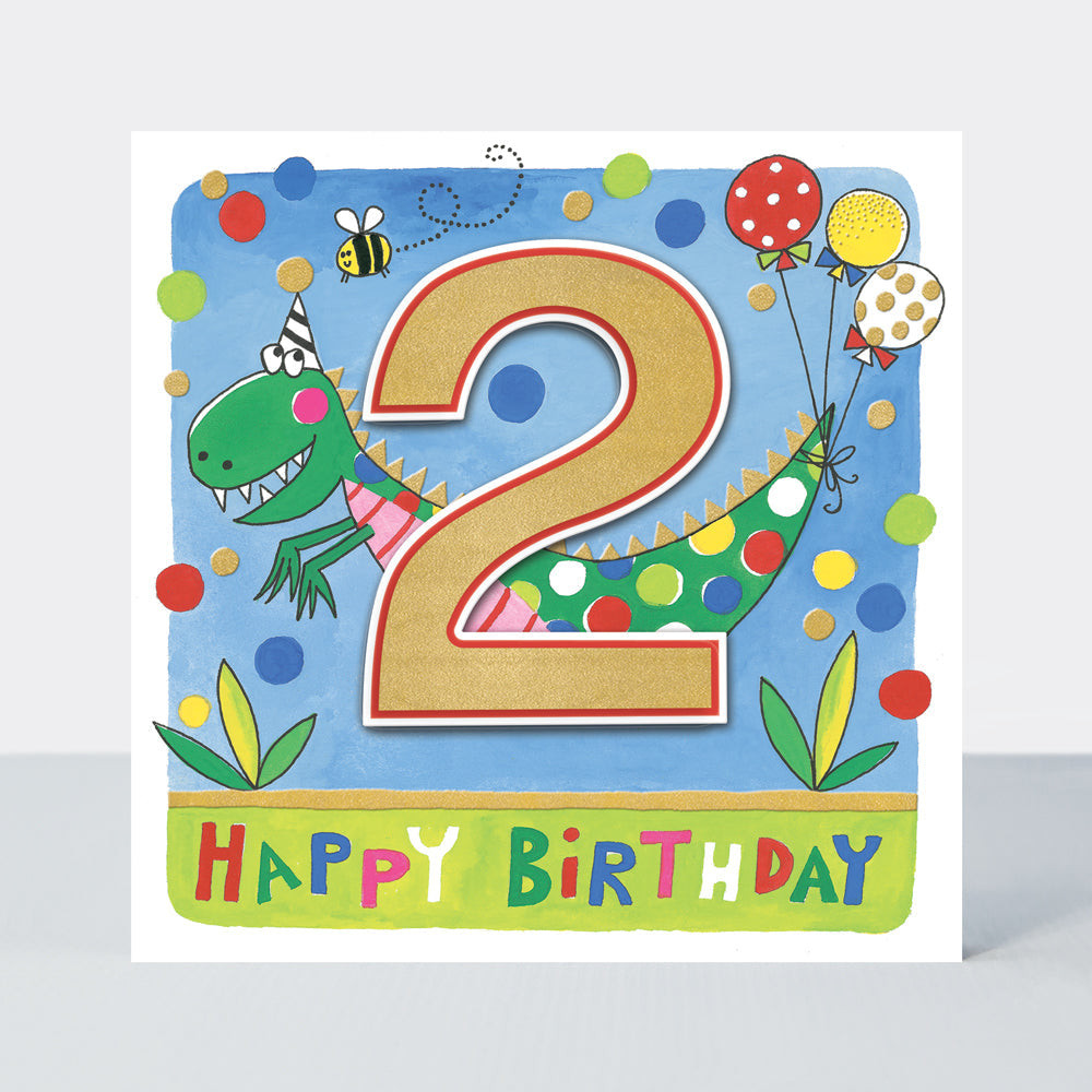 Age 2 Dinosaur Birthday RHUB04