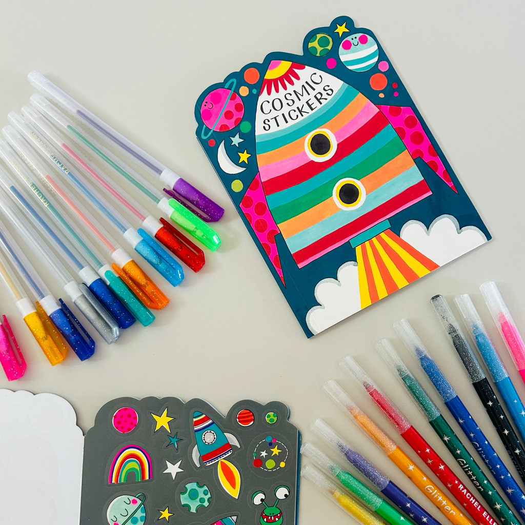 Cosmic Die-Cut Sticker Book