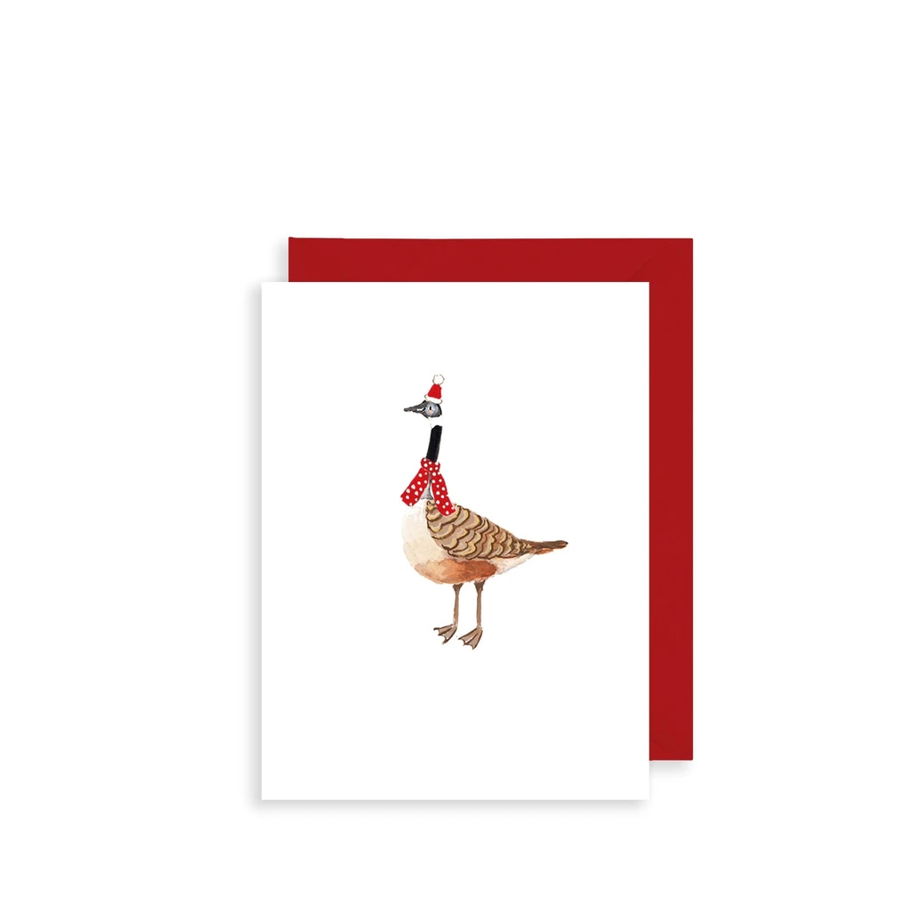 Canada Goose Mini Christmas Card BIJX30