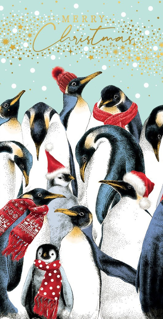 Merry Penguins Money Wallet WW84