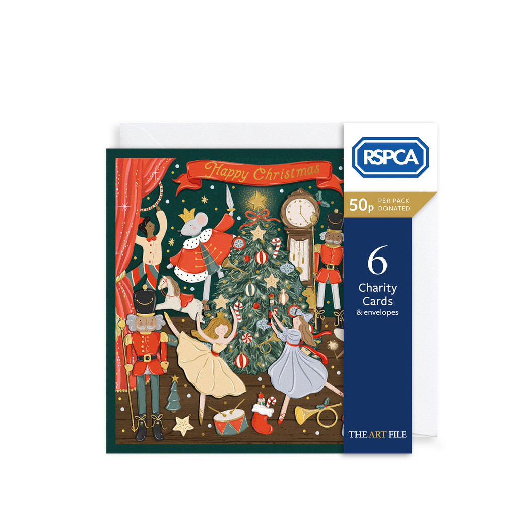 The Nutcracker, Christmas Charity Cards 6pk XP444