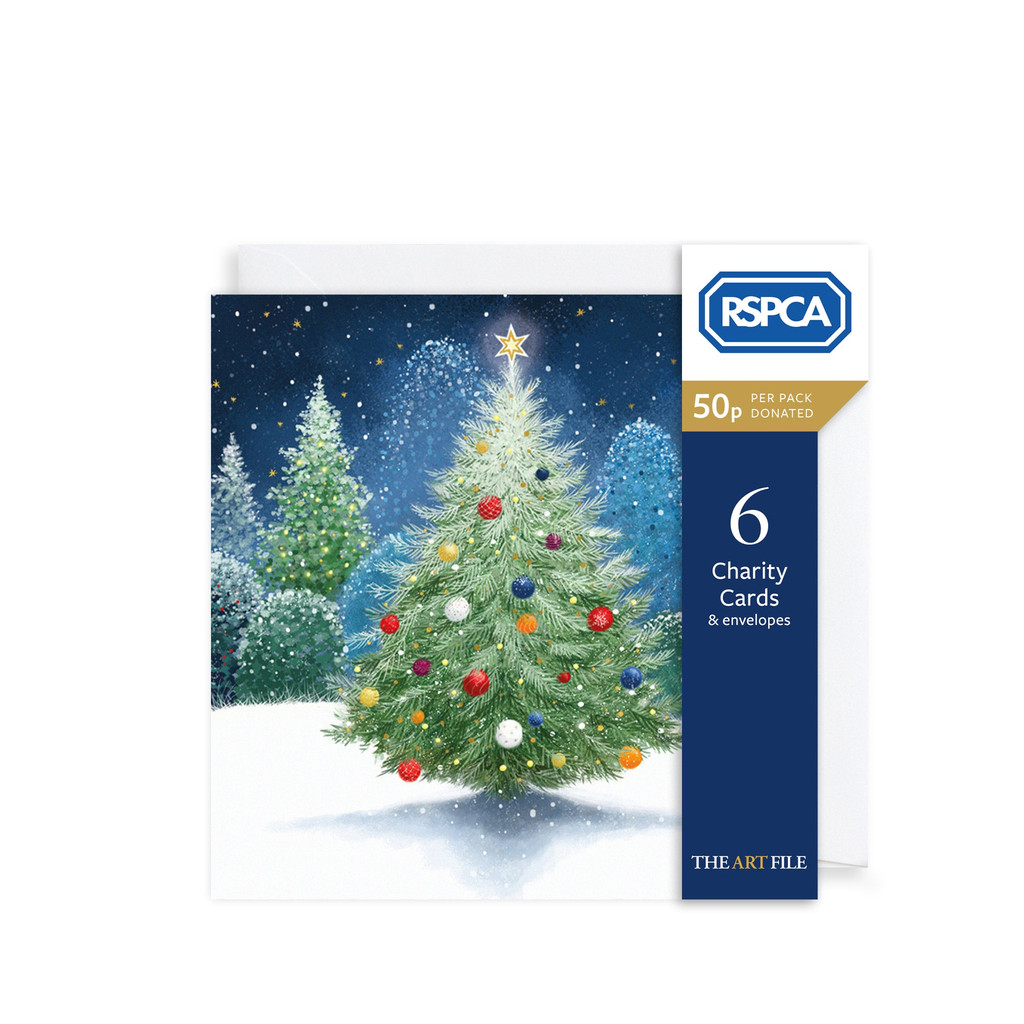 Festive Forest, Christmas Charity Cards 6pk XP446