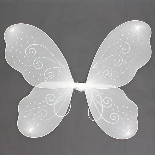 White Net Fairy Wings
